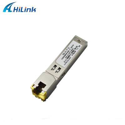 1000BASE-T SFP To 100 Meters CAT5 RJ45 Copper SFP Transceivers