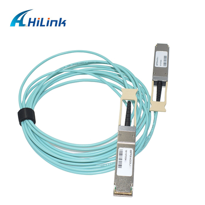AOC 5M OM3 850nm MPO SFP Active Optical Cable QSFP28 To QSFP28