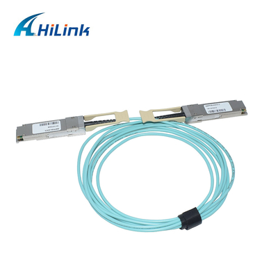 AOC 5M OM3 850nm MPO SFP Active Optical Cable QSFP28 To QSFP28