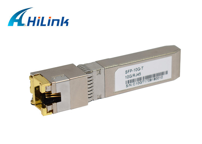 Copper 30m RJ45 Optical Transceiver Module Support 10G/5G/2.5G/1000 Base-T