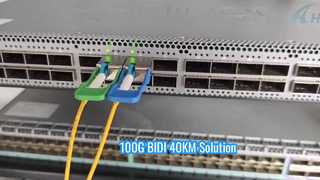 100G BIDI 40KM على Juniper وCisco Switch