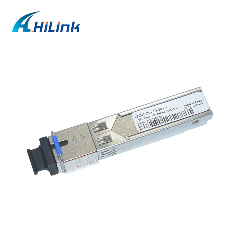 وحدة EPON OLT SFP DDM PX20 ++ 1.25G Tx1490nm Rx1310nm 20KM لـ FTTX