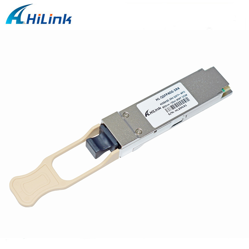 أجهزة الاستقبال البصرية المتوافقة مع Huawei QSFP+ 40G SR4 MMF 850nm 100M OM3 150M OM4 MPO