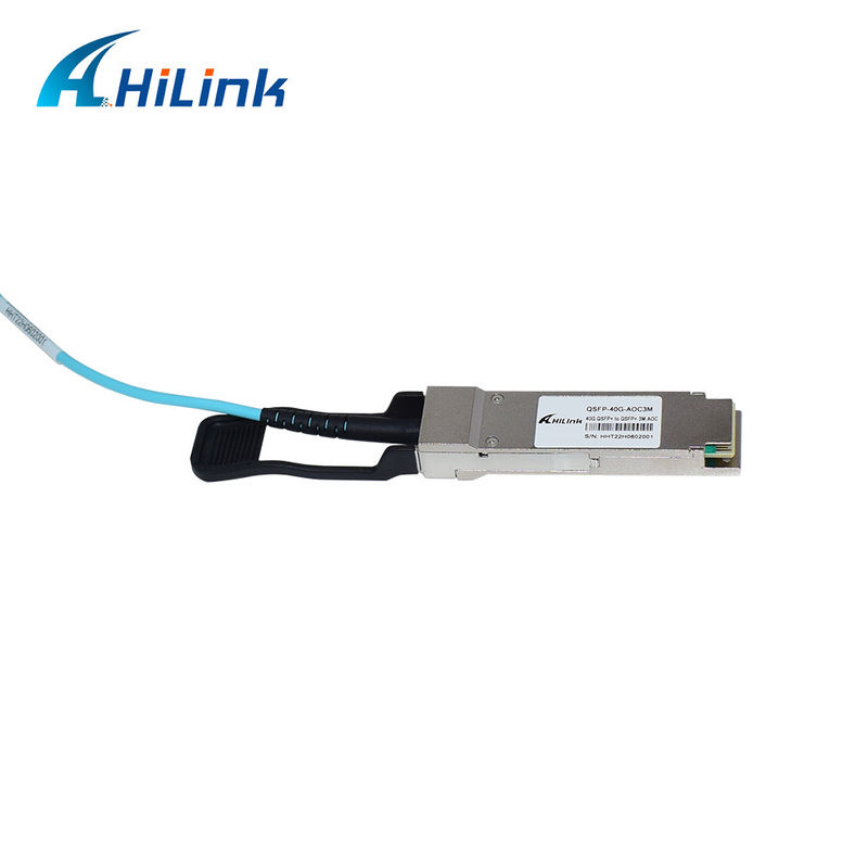 سلسلة كابلات QSFP 40G كابلات بصرية نشطة مع أقصى استنزاف طاقة 1.5W لكل طرف