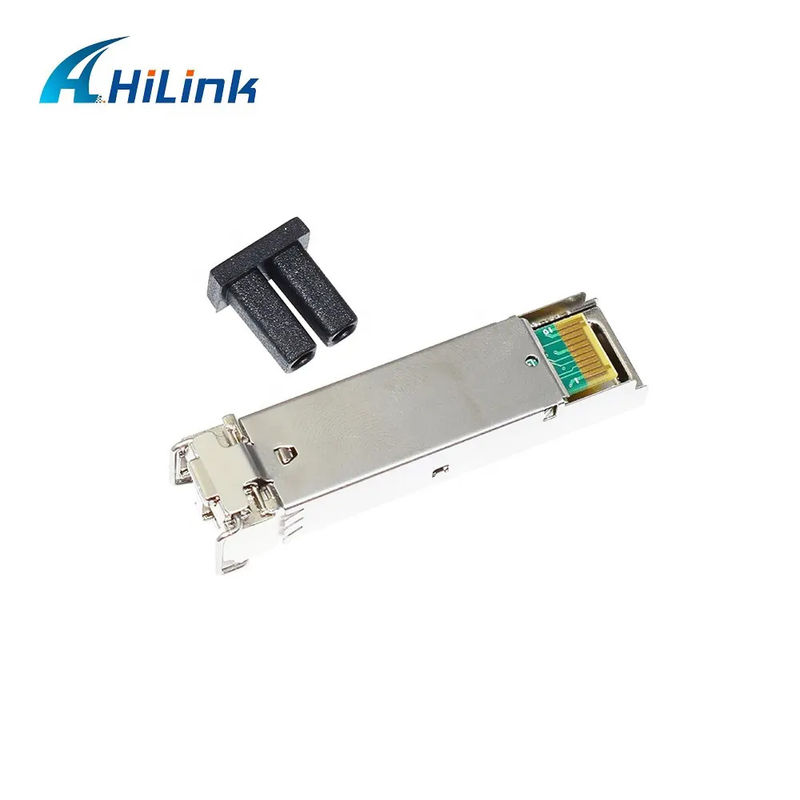 1000BASE-ZX المزدوج LC 1.25G 1290nm 80km DOM CWDM SFP وحدات الإرسال ذات الوضع الواحد