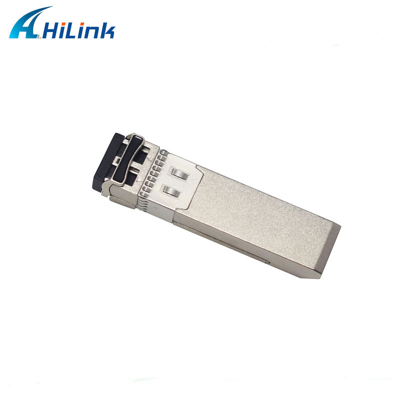 SFP + 10Gig Ethernet Module 10G SR 850nm 300M LC Duplex DDM مرسلات الألياف الضوئية للشبكة 4G وظيفة WDM لـ FTTH SFP-10G-SR