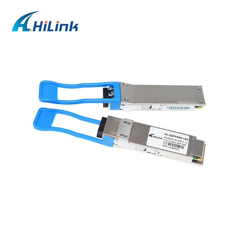 نوعية عالية QSFP-40G-LR4 20KM LC مزدوج QSFP + PSM4 LR4 وحدات جهاز الاستقبال البصري