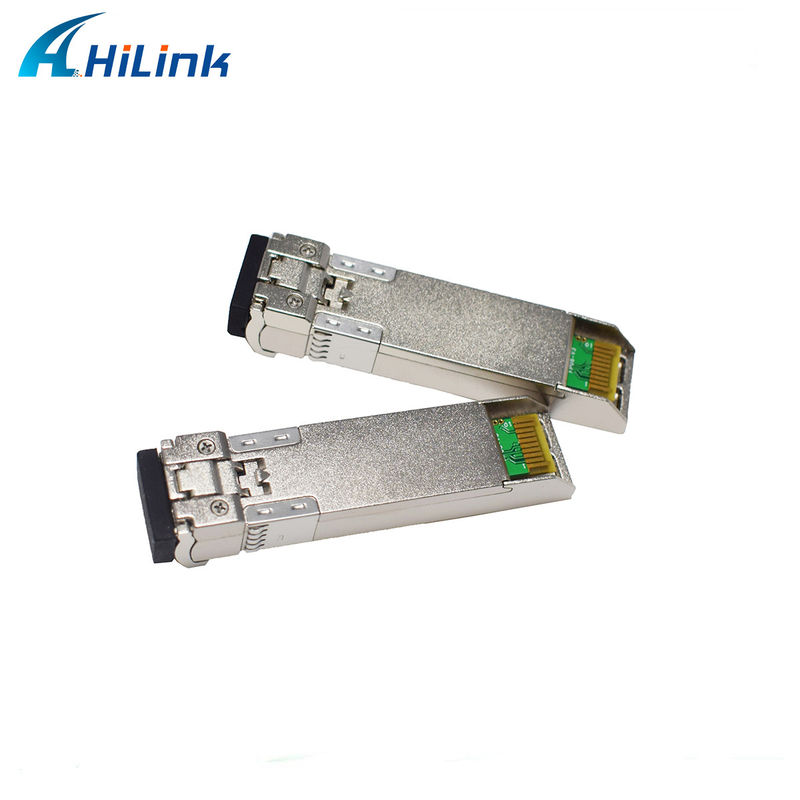 80 كيلومتر مسافة SFP 10G SMF 1550nm ZR المزدوج LC DDM الوحدة البصرية مع جهاز إرسال EML