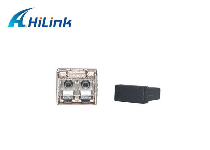 CH17-CH61 DWDM 100km DOM LC Dulplex 10G SFP جهاز الإرسال والاستقبال البصري لمعدات اتصالات الألياف