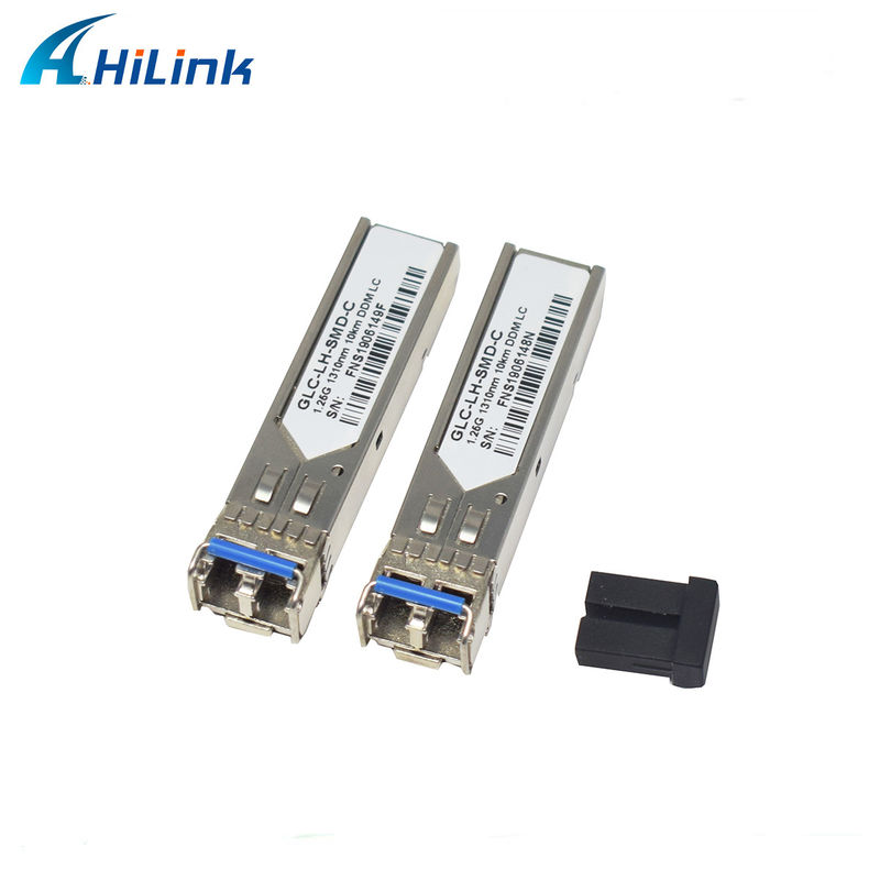 GLC-LX-SMD جهاز استلام الألياف الضوئية SFP 1.25G 1310nm 10KM Duplex LC DDM