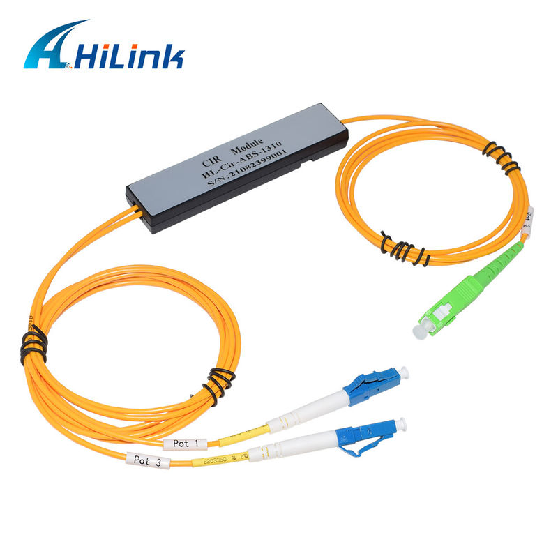 علبة ABS 3 منافذ الدورة الدموية ، Port1& Port3-LC/UPC ، Port2-SC/APC 1310nm/1550nm/1610nm