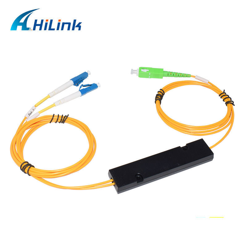 علبة ABS 3 منافذ الدورة الدموية ، Port1& Port3-LC/UPC ، Port2-SC/APC 1310nm/1550nm/1610nm