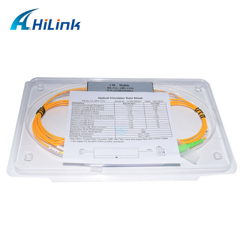 علبة ABS 3 منافذ الدورة الدموية ، Port1& Port3-LC/UPC ، Port2-SC/APC 1310nm/1550nm/1610nm