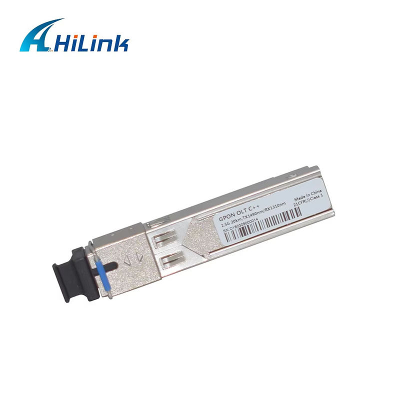 وحدات GPON OLT متوافقة جديدة تمامًا من فئة C++ SFP 1.25G 2.5G GPON OLT من فئة C++
