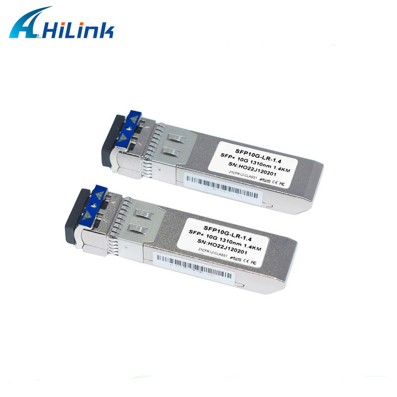 هيلينك 10GB SFP + 10G-LRS Transceiver مع ضمان 3 سنوات 1310nm Dual LC Connector 1.4KM منتج الاتصالات والشبكات SMF