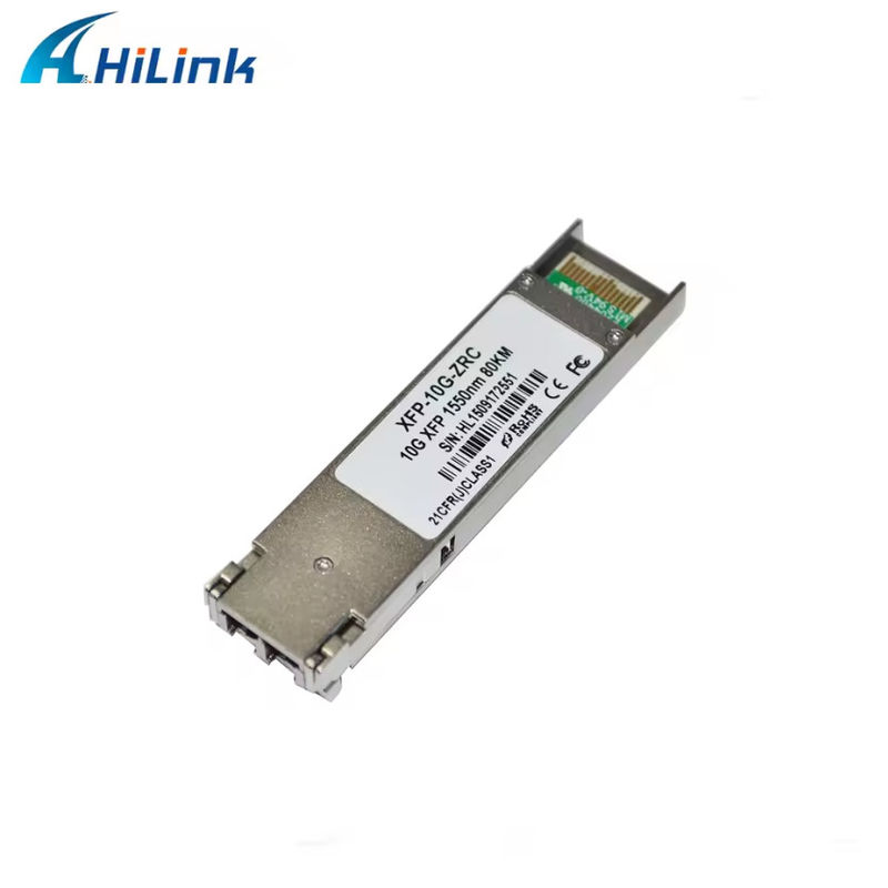 ضمان 3 سنوات 10G-XFP-ZR-80km هيلينك 10Gb / s 1550nm 80km ثنائي الألياف SM XFP GBIC وحدة الاستقبال