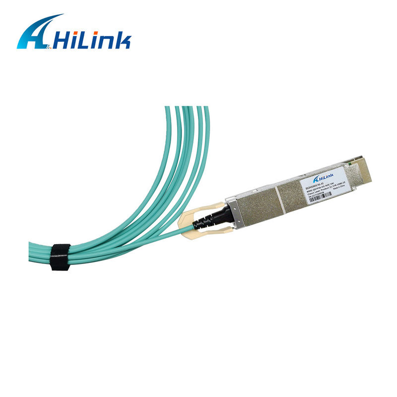 400G QSFP DD كابل ضوئي نشط 8x26.5625GBd ((PAM4) واجهة كهربائية كابل DDM 3M MMF