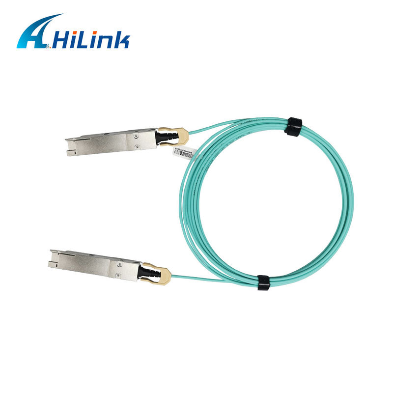 400G QSFP DD كابل ضوئي نشط 8x26.5625GBd ((PAM4) واجهة كهربائية كابل DDM 3M MMF