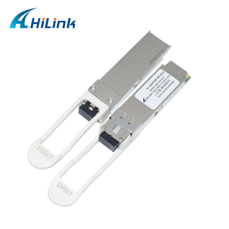 جهاز إرسال واستقبال بصري متماسك رقمي QSFP28-DCO ZR مع معدل بيانات 100 جيجابت في الثانية وموصل LC