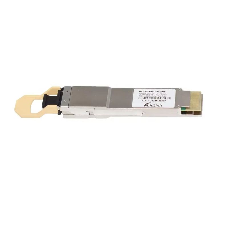 400G QSFPDD 850nm 100m SR4 MPO متوافق عام 400GBASE-SR8 OSFP PAM4 850nm 100m مع FEC DDM MPO-16 MMF وحدة الإرسال والاستقبال الضوئية