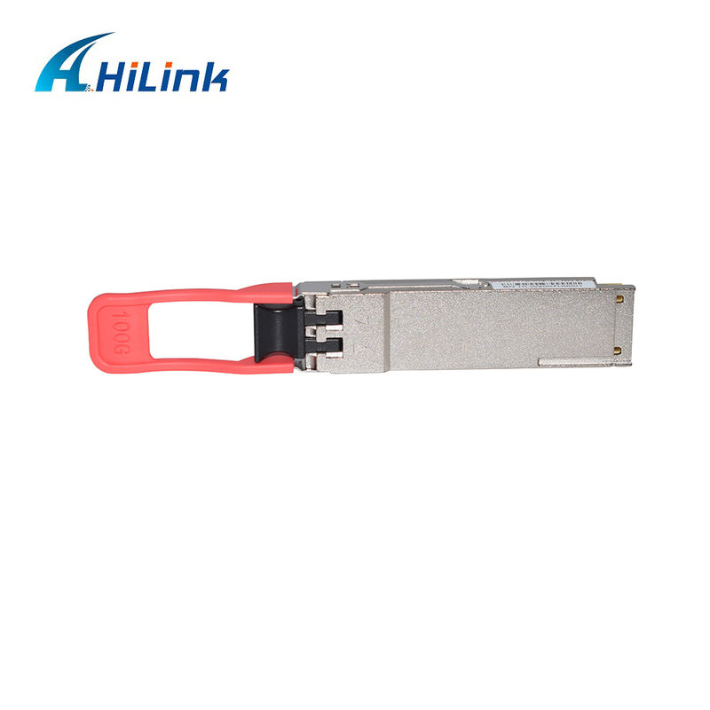 100 جيجابايت / ثانية QSFP28 ER4 وحدة جهاز الاستقبال البصري 40 كيلومتر مكبلة ساخنة مزدوجة LC LAN WDM APD SMF متوافقة مع RoHS-6