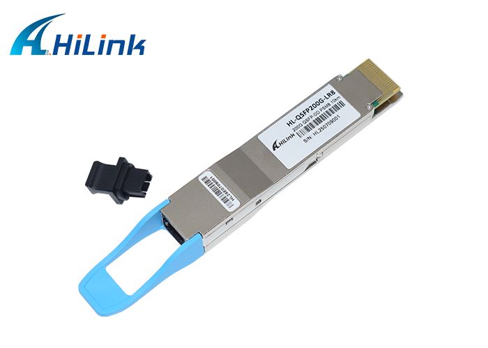 جهاز إرسال واستقبال بصري QSFP DD PSM8 بمسافة 10 كيلومترات و200 جيجابايت، MPO16 مع DDM/DOM، طول موجي 1310 نانومتر لدمج شبكة سلس