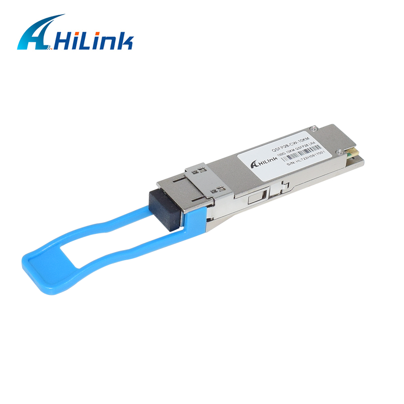 10 كيلومترات قابلة للتوصيل الساخن 100 جيجابايت في الثانية QSFP28 CWDM4 وحدة ناقل البصرية للإنترنت LAN WAN Ethernet Switches Router Applications