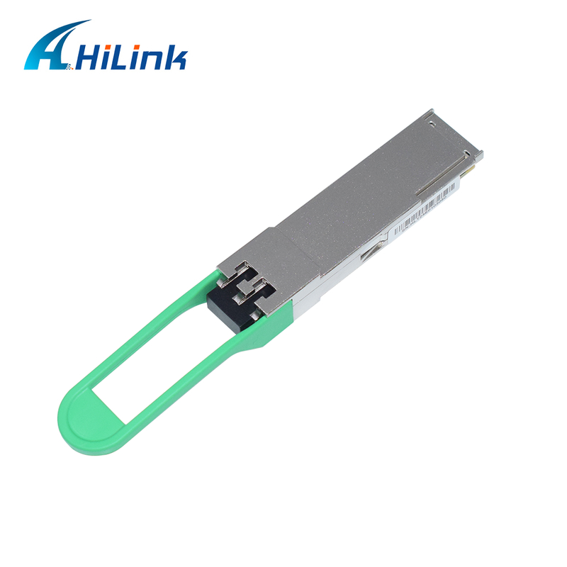 جهاز إرسال واستقبال HL-QSFP28-100G-80 100 جيجابت/ثانية QSFP28 BiDi 80 كم، قابل للتبديل السريع، موصل LC أحادي الاتجاه، EML+PIN مع SOA، وضع أحادي، DDM
