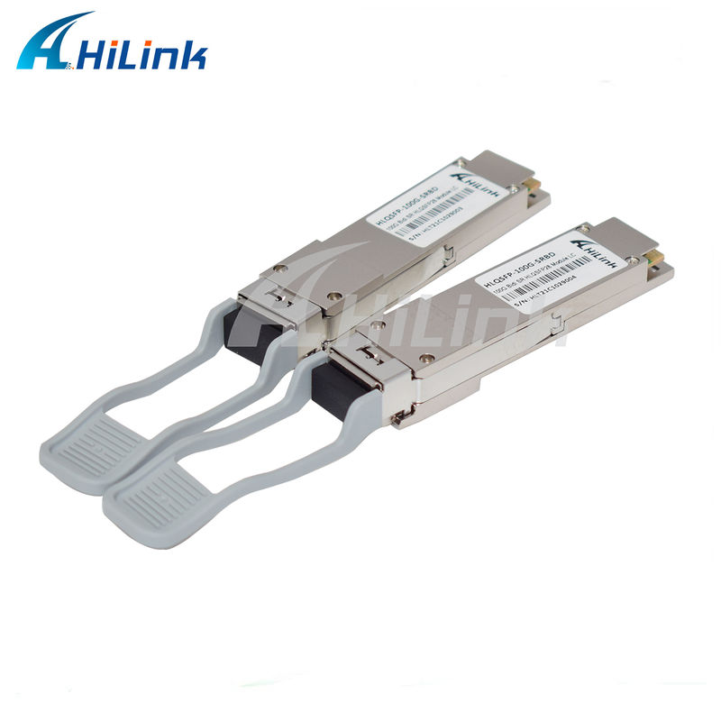 100G QSFP28 SRBD 100m Bi-Di Duplex LC الساخن القابل للشحن 850/900nm VCSEL PAM4 2x50G متعدد الأوضاع