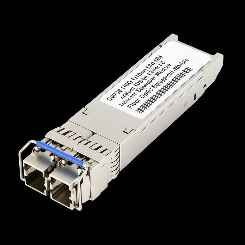 وحدة الإرسال والاستقبال الضوئية QSFP28 100G بمدى 40 كم، استهلاك منخفض للطاقة (<4.5 واط)، ومتوافقة مع RoHS 6/6 لمراكز البيانات