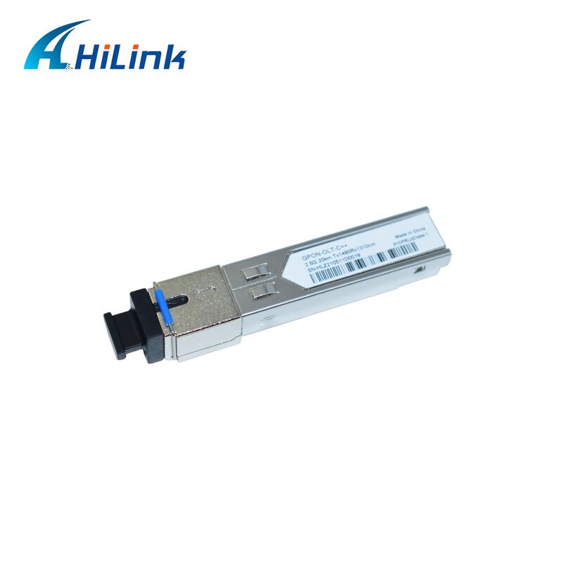 GPON OLT Transceiver SFP Module مع 8dBm 9dBm Output ومعدل بيانات 2.5G