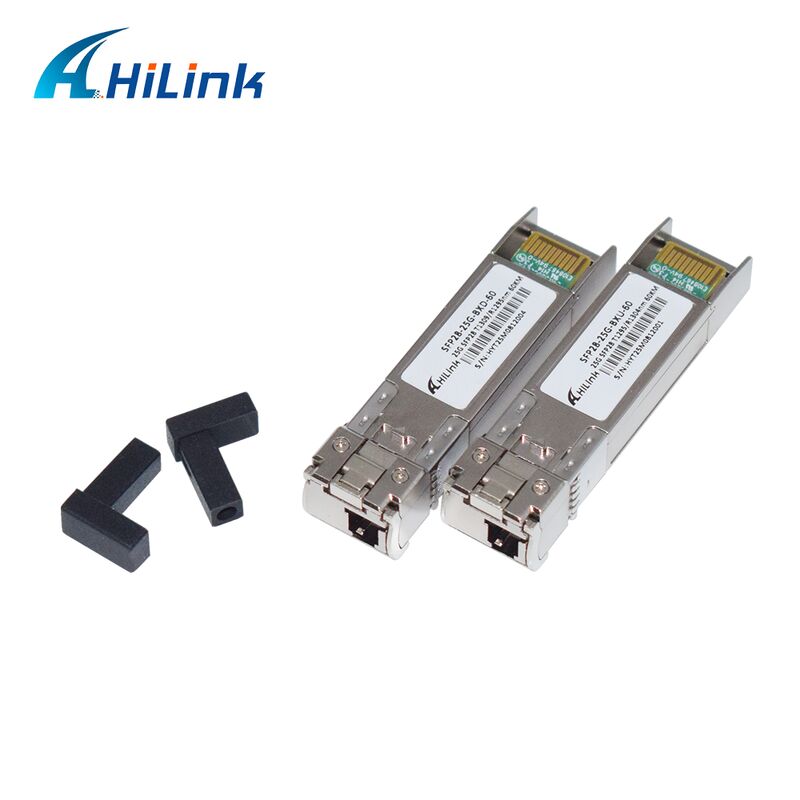 25Gb/s 60km SFP28 BIDI Transceiver with 1295/1309nm Wavelength for High-Speed Bi-Directional Fiber Optic Communication