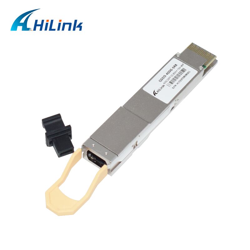 تلينك QSDD-400G-SR 400G QSFP56-DD SR8 جهاز استقبال بصري مع معدل بيانات 400G ، طول موجة 850nm ، و 100m المسافة