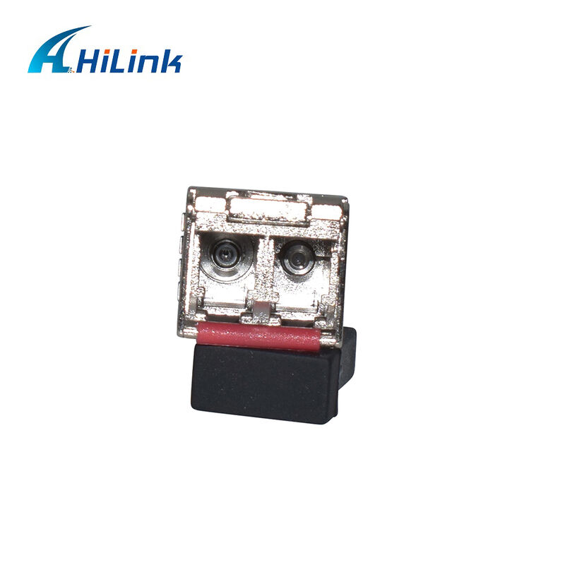وحدة إرسال واستقبال Hilink 10Gb SFP+ DWDM SFP 100GHZ CH17~61 اختيارية 40 كم وحدة بصرية مزدوجة LC تجارية صناعية