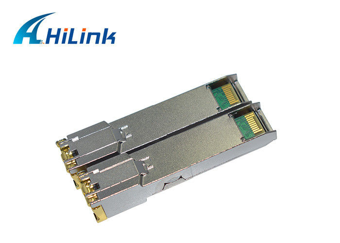 10/100/1000 MBASE-T SFP وحدة الإرسال والاستقبال البصرية راوتر التبديل الكهربائية ميناء GLC-T النحاس RJ45
