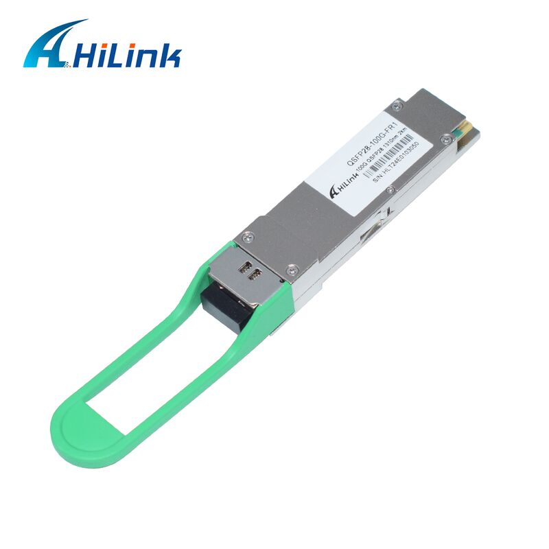 HL-QSFP28-100G-FR1 100Gbps QSFP28 FR ناقل لامبدا واحد مع وحدة ناقل بصري يصل إلى 2 كم