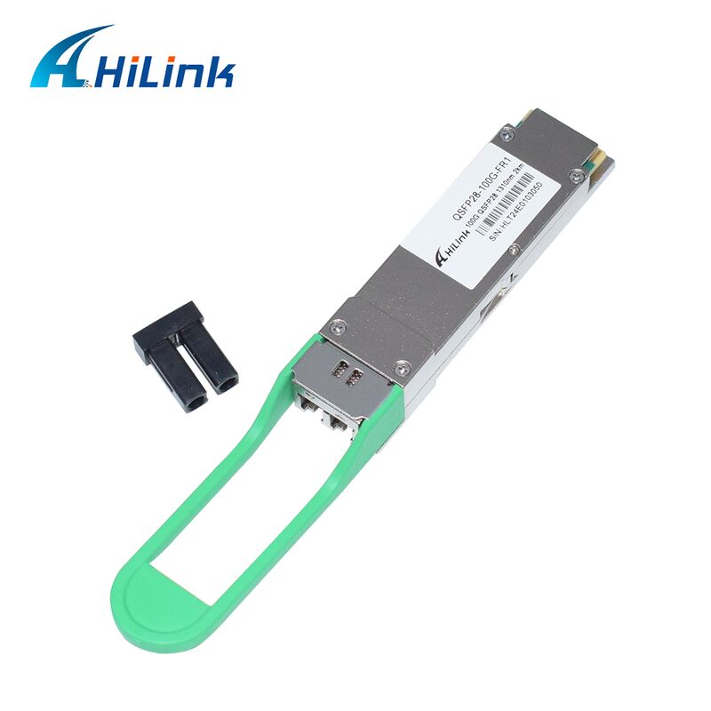 HL-QSFP28-100G-FR1 100Gbps QSFP28 FR ناقل لامبدا واحد مع وحدة ناقل بصري يصل إلى 2 كم