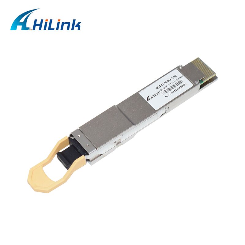 تلينك QSDD-400G-SR 400G QSFP56-DD SR8 جهاز استقبال بصري مع معدل بيانات 400G ، طول موجة 850nm ، و 100m المسافة
