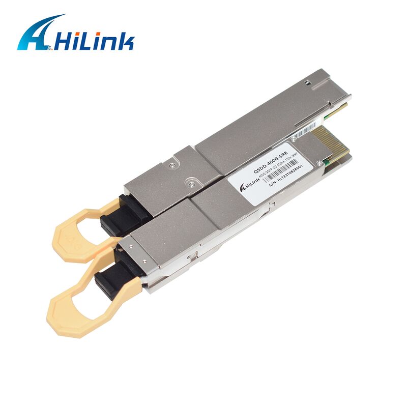 تلينك QSDD-400G-SR 400G QSFP56-DD SR8 جهاز استقبال بصري مع معدل بيانات 400G ، طول موجة 850nm ، و 100m المسافة