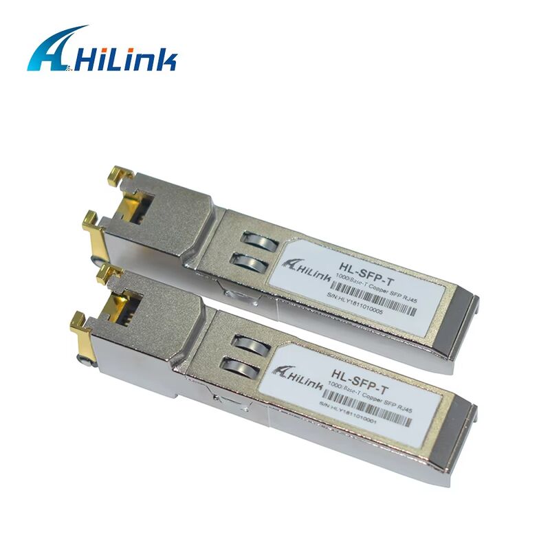 مرسل HL-SFP-T 1000BASE-T و 10/100/1000BASE-T النحاس SFP مع رابط RJ-45