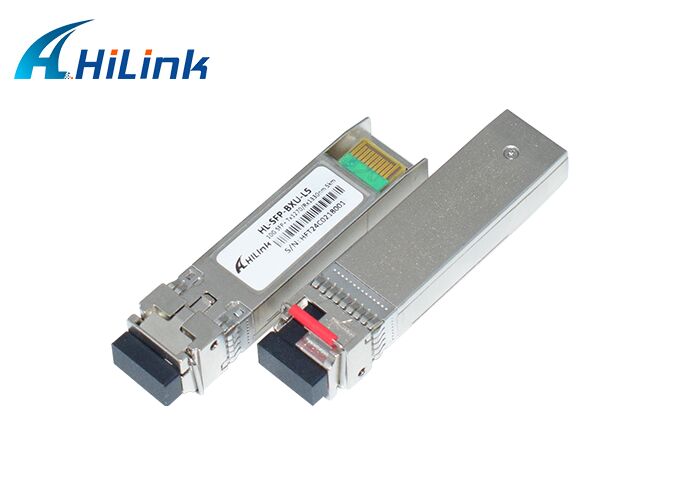 جهاز SFP + 10G BIDI 5KM المرسل البصري مع رابط LC لنقل البيانات عالية السرعة