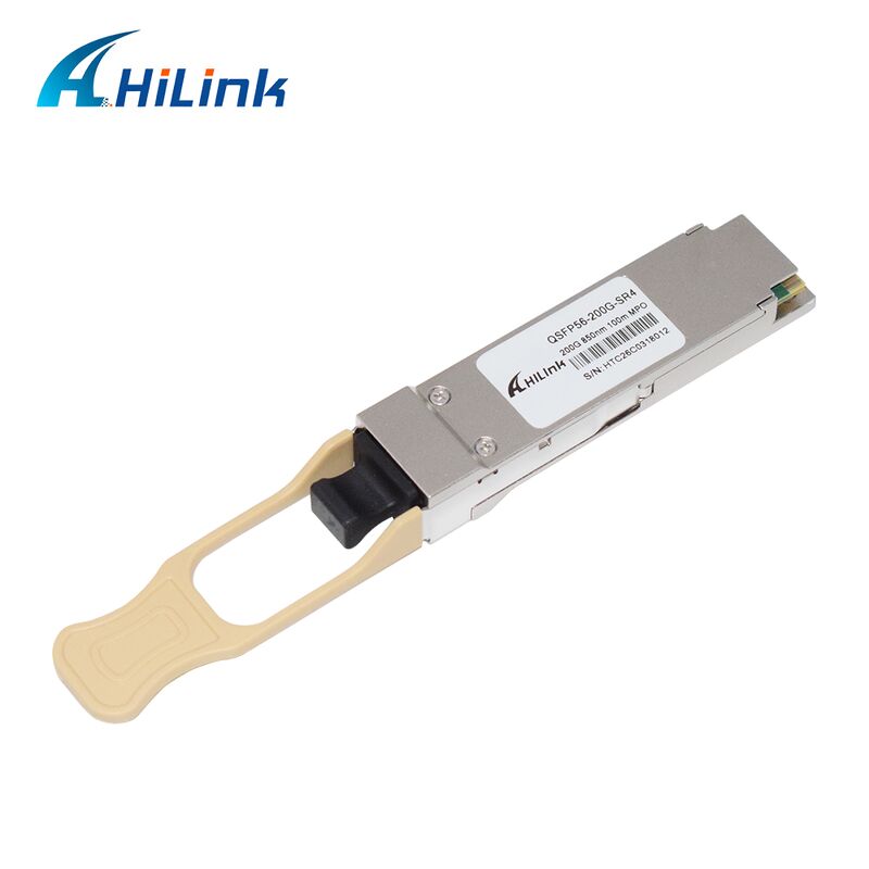 Hilink QSFP56-200G-SR4 Multi-mode 850nm 200G BASE-SR4 QSFP56 Transceiver With Diagnostic Monitoring