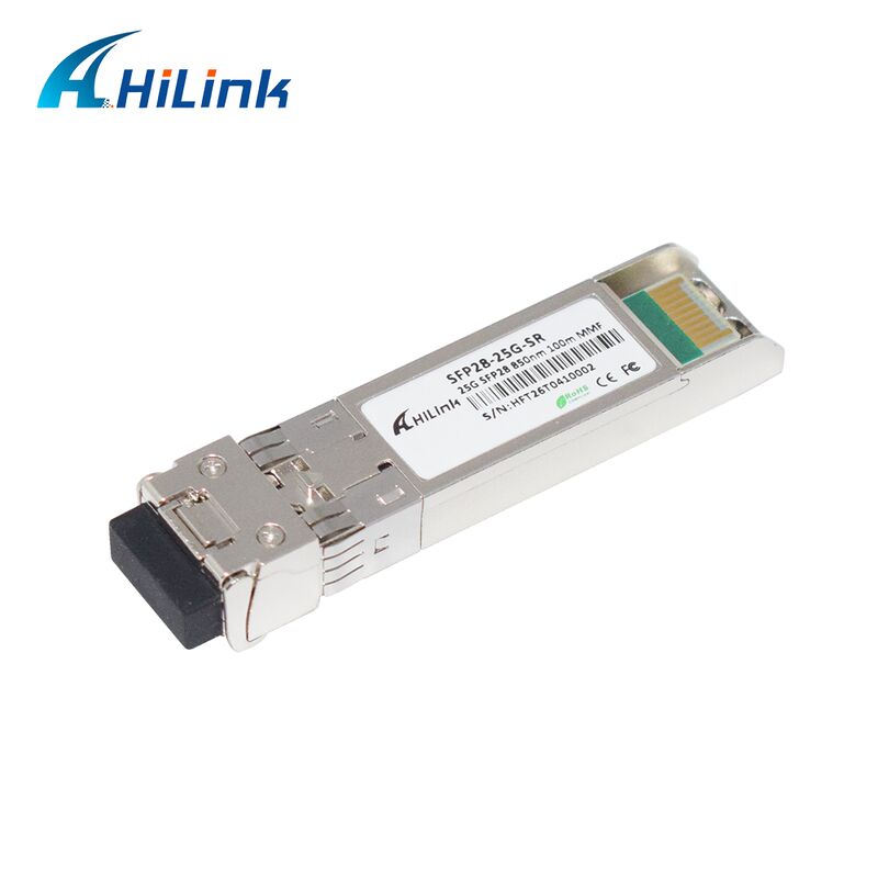 HL-SFP28-25G-SR 25G SFP28 SR جهاز استقبال LC مزدوج مع معدل بيانات 25Gbps مسافة 100m وطول موجة 850nm