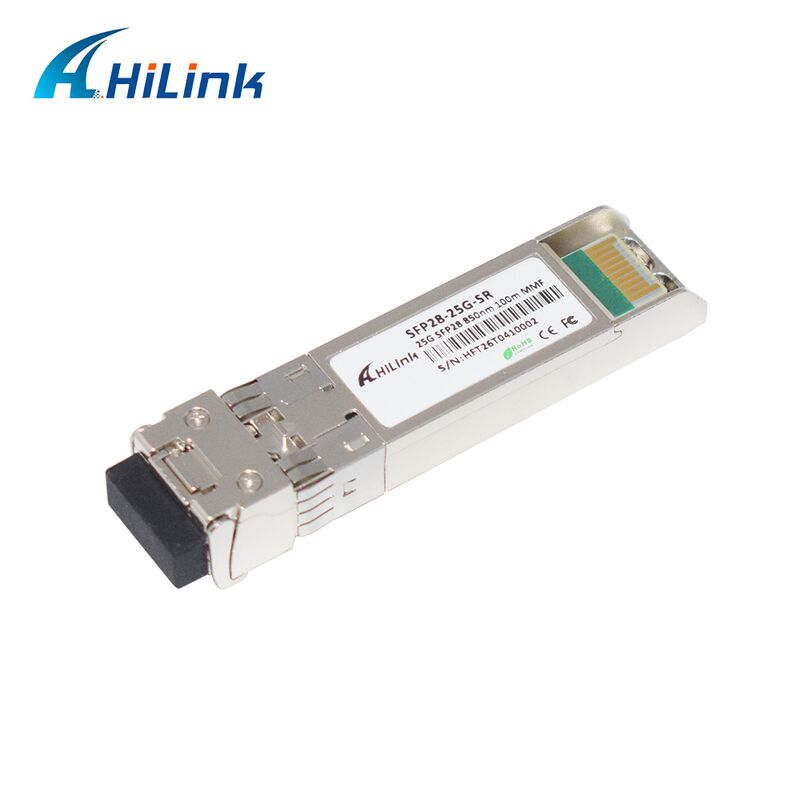HL-SFP28-25G-SR 25G SFP28 SR جهاز استقبال LC مزدوج مع معدل بيانات 25Gbps مسافة 100m وطول موجة 850nm