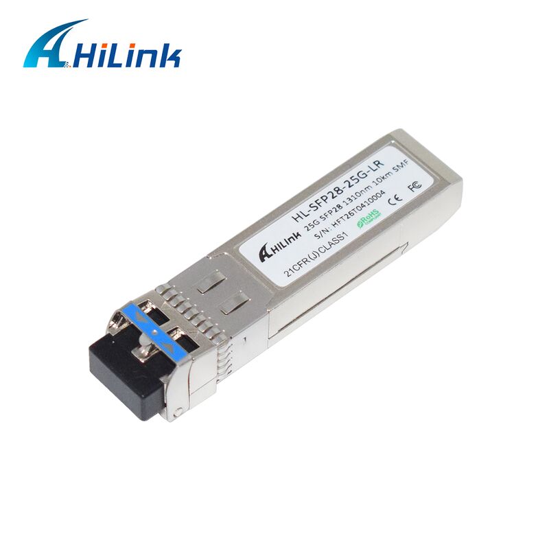 جهاز HL-SFP28-LR-10KM 25G SFP28 Transceiver مع مسافة إرسال 10km ، معدل بيانات 25.78Gbps ، واستهلاك طاقة منخفض <1.2W