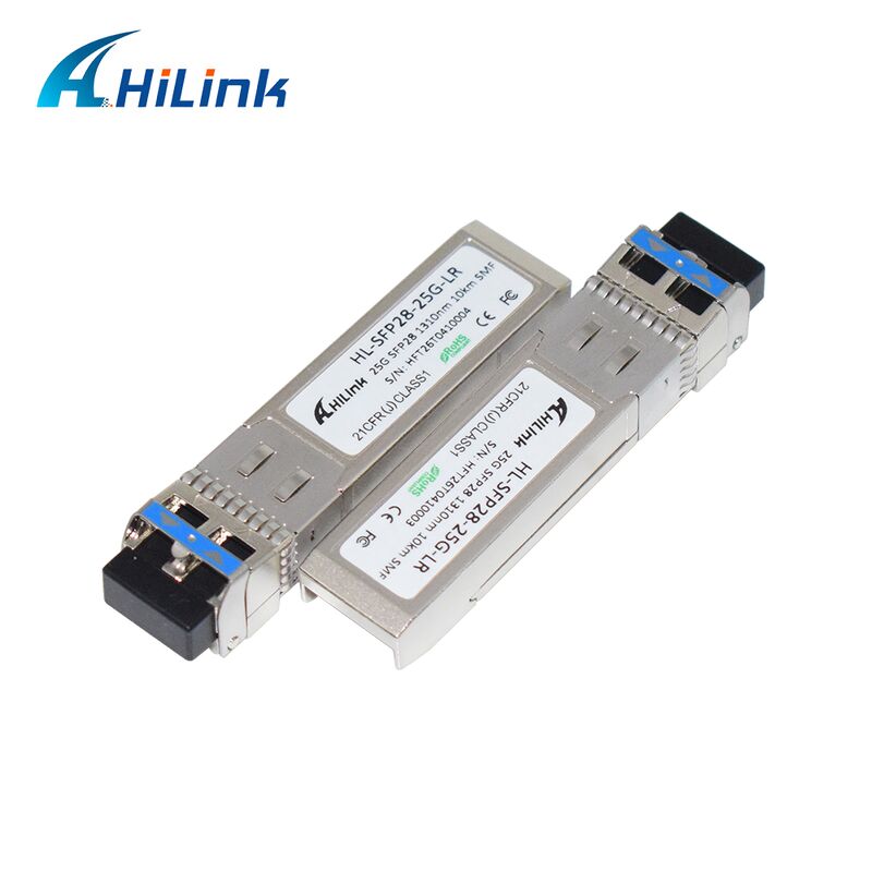 جهاز HL-SFP28-LR-10KM 25G SFP28 Transceiver مع مسافة إرسال 10km ، معدل بيانات 25.78Gbps ، واستهلاك طاقة منخفض <1.2W