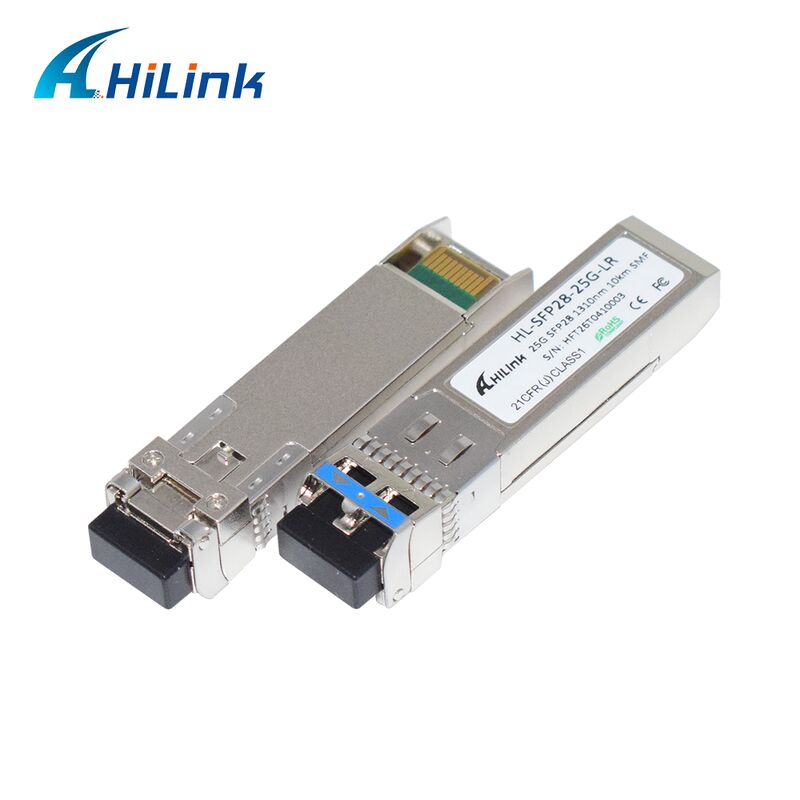 جهاز HL-SFP28-LR-10KM 25G SFP28 Transceiver مع مسافة إرسال 10km ، معدل بيانات 25.78Gbps ، واستهلاك طاقة منخفض <1.2W