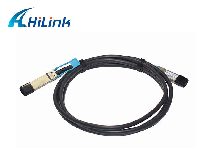26AWG المباشر إرفاق كبل النحاس 100G QSFP28 إلى QSFP28 3M السلبي نوع النحاس
