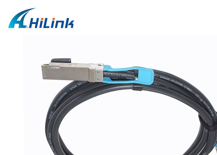 26AWG المباشر إرفاق كبل النحاس 100G QSFP28 إلى QSFP28 3M السلبي نوع النحاس