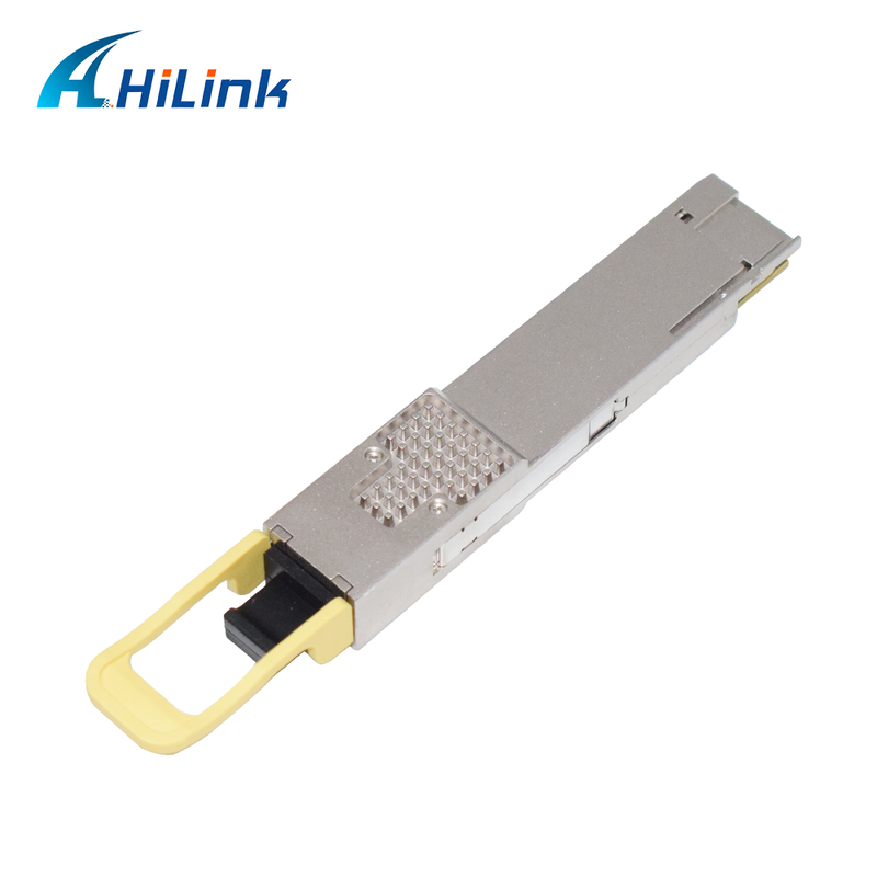 هيلينك متوافقة 400G QSFP-DD SR4 وحدة البصرية مع MPO-12 رابط لنقل 100m